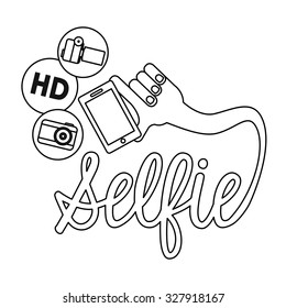 photographic hobby design, vector illustration eps10 graphic 