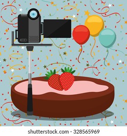 photographic hobby design, vector illustration eps10 graphic 