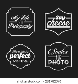 photographic icon design, vector illustration eps10 graphic 