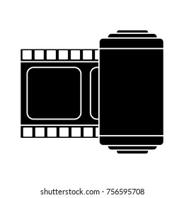 Photographic roll isolated