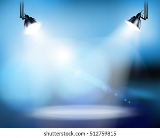 Estudio fotográfico. Ilustración vectorial.