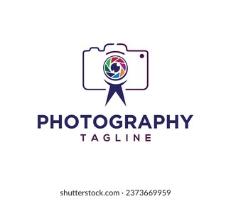 Photographing Camera Logo Templates Design Modern Vector.