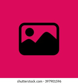 Photographs Icon. Eps-10.