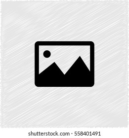 photography  - black vector icon
