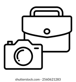 Photography Business Icon Element For Design
