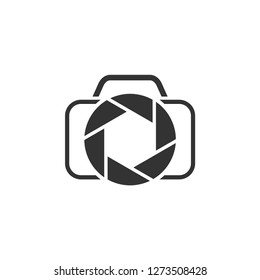 Photography camera graphic icon design template illustration