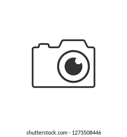 Photography camera graphic icon design template illustration