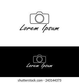Photography camera icon