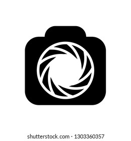 photography, camera icon logo template