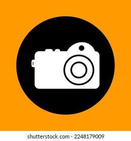 Photography Camera Icon or Symbol Vector