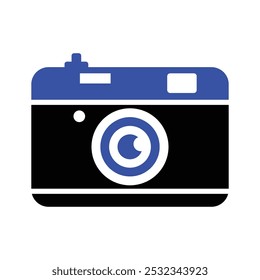 Photography Camera Icon, Vector graphics