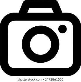 Photography camera icon, Vector Sign or Symbol