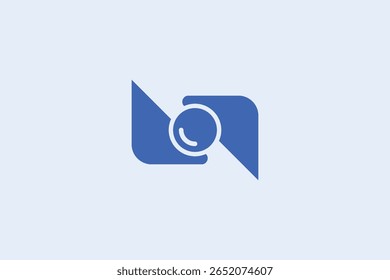fotografia câmera lente logotipo vetor minimalista design ilustração. Ícone Visão. Símbolo de fotografia.