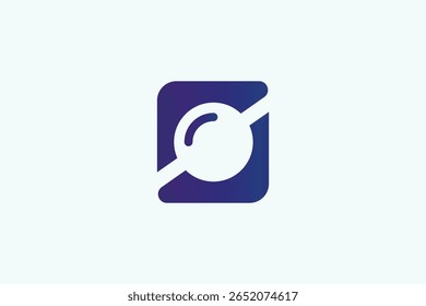 fotografia câmera lente logotipo vetor minimalista design ilustração. Ícone Visão. Símbolo de fotografia.