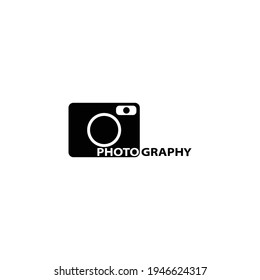 diseño de logotipo de cámara fotográfica e ilustración vectorial