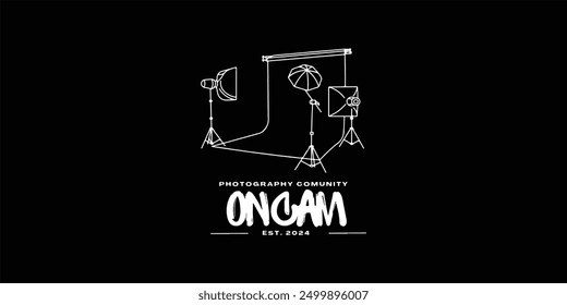 Logotipo de Fotografía y cámara para inspiraciones de diseñadores de logotipos o desarrolladores web