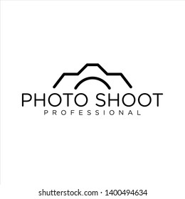 photography camera logo icon template