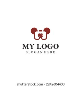 Photography camera logo, lens camera shutter, digital, line, professional, elegant and modern. The logo can be used for studio, photography and business.