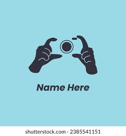 Photography Camera Minimalistic Vector Logo