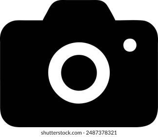 Fotografie, Kamera, Foto, Bild, Schnappschuss, Aufnahme, Objektiv-Icon-Vektorillustration.