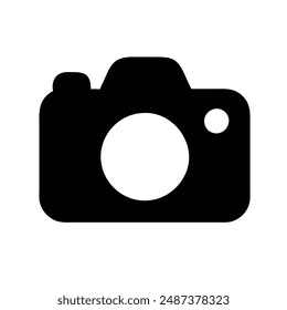 Fotografie, Kamera, Foto, Bild, Schnappschuss, Aufnahme, Objektiv-Icon-Vektorillustration.