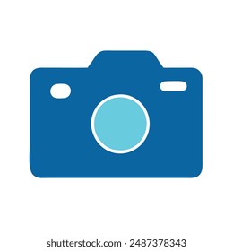 Fotografie, Kamera, Foto, Bild, Schnappschuss, Aufnahme, Objektiv-Icon-Vektorillustration.