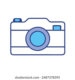 Fotografie, Kamera, Foto, Bild, Schnappschuss, Aufnahme, Objektiv-Icon-Vektorillustration.