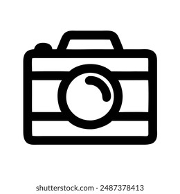 Fotografie, Kamera, Foto, Bild, Schnappschuss, Aufnahme, Objektiv-Icon-Vektorillustration.