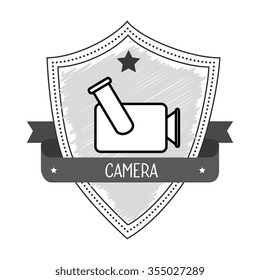 Photography and camera retro-vintage design, vector illustration graphic