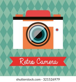 Photography and camera vintage design, vector illustration.