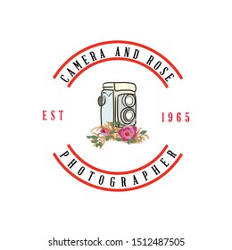 Photography Camere Retro Logo Badges