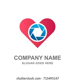 Photography Community Photographer Camera Logo Icon Vector 
