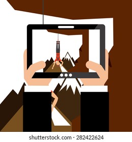 photography concept design, vector illustration eps10 graphic 