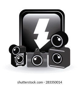 photography concept design, vector illustration eps10 graphic 