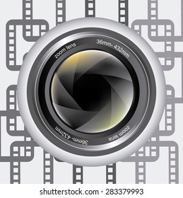 photography concept design, vector illustration eps10 graphic 