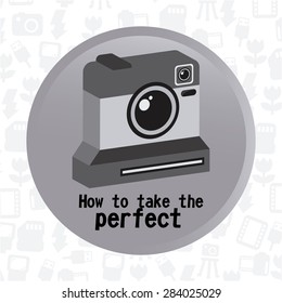 photography concept design, vector illustration eps10 graphic 