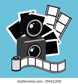 photography concept design, vector illustration eps10 graphic 