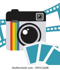 photography concept design, vector illustration eps10 graphic 