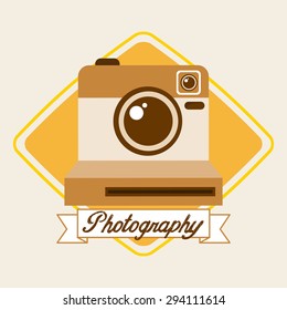 photography concept design, vector illustration eps10 graphic 