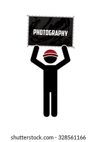 photography concept design, vector illustration eps10 graphic 