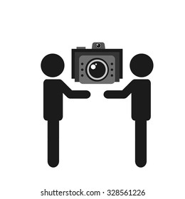 photography concept design, vector illustration eps10 graphic 