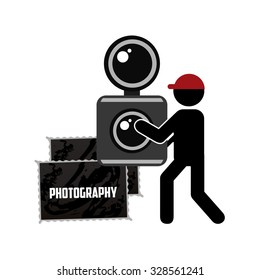 photography concept design, vector illustration eps10 graphic 