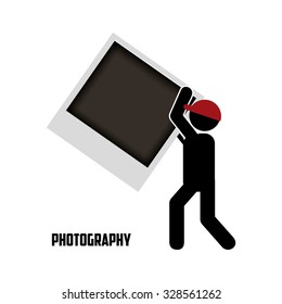 photography concept design, vector illustration eps10 graphic 