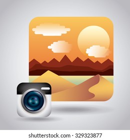 photography concept design, vector illustration eps10 graphic 