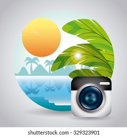 photography concept design, vector illustration eps10 graphic 