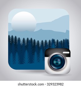 photography concept design, vector illustration eps10 graphic 