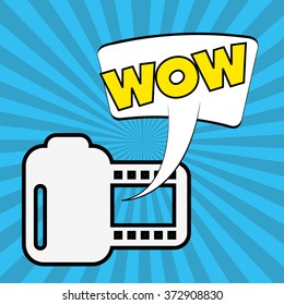 photography concept design, vector illustration eps10 graphic 