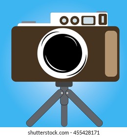 Photography design background, vector illustration