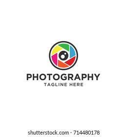 photography design logo template