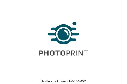 Photography Design Logotype. Photo camera vector icon